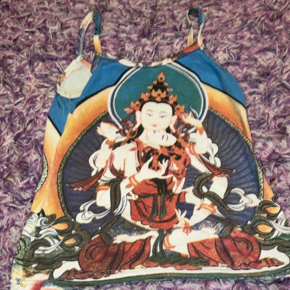 Hindi goddess tank